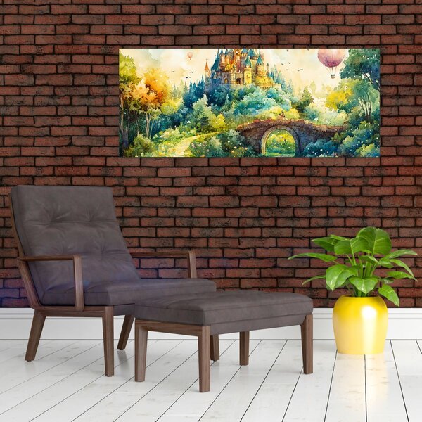 Slika - Bajkoviti dvorac (120x50 cm)