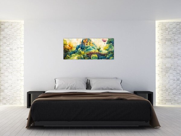 Slika - Bajkoviti dvorac (120x50 cm)