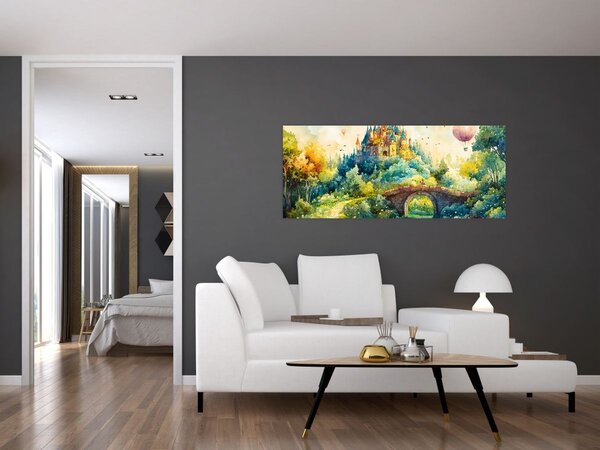 Slika - Bajkoviti dvorac (120x50 cm)