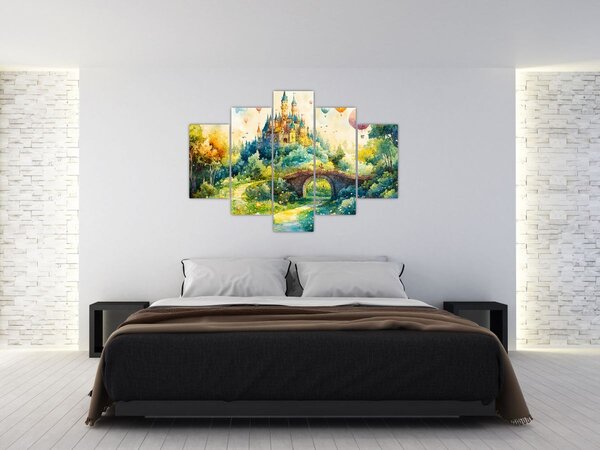 Slika - Bajkoviti dvorac (150x105 cm)