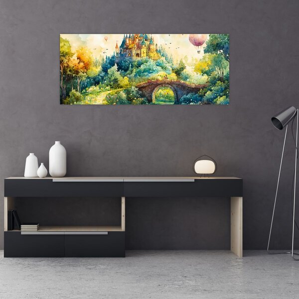 Slika - Bajkoviti dvorac (120x50 cm)