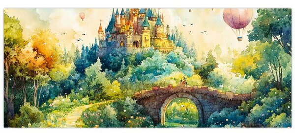Slika - Bajkoviti dvorac (120x50 cm)