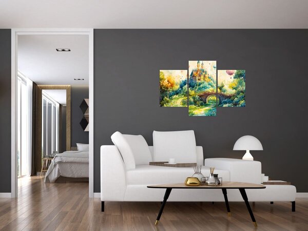 Slika - Bajkoviti dvorac (90x60 cm)