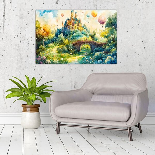 Slika - Bajkoviti dvorac (90x60 cm)