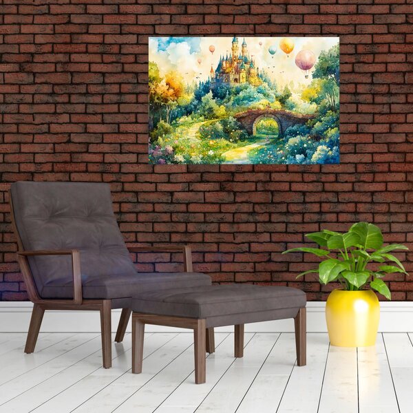 Slika - Bajkoviti dvorac (90x60 cm)