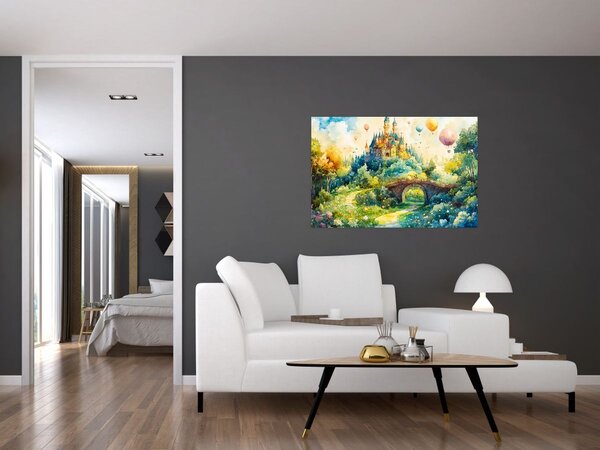 Slika - Bajkoviti dvorac (90x60 cm)