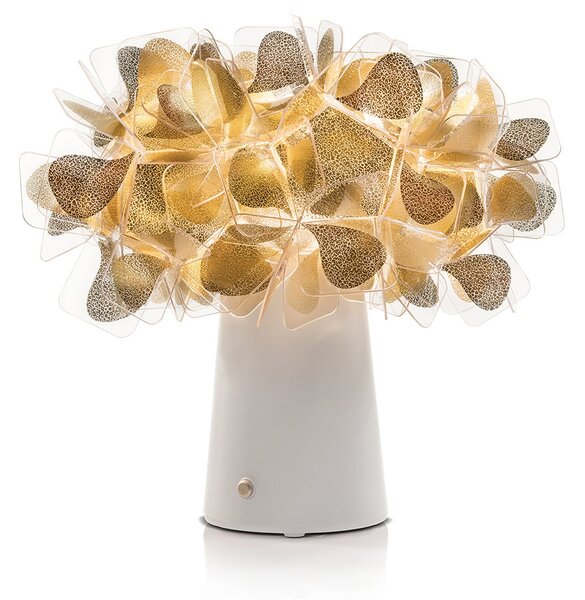 Stolne Lampa Slamp, Clizia Mama Non Mama, prigušiv, Zlato / mjed, Dnevna soba, Plastika, Dizajn