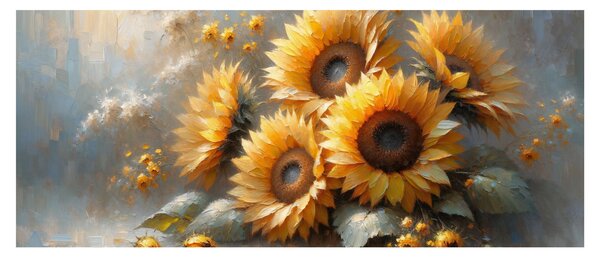 Slika - Slika suncokreta (120x50 cm)
