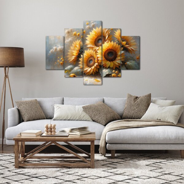 Slika - Slika suncokreta (150x105 cm)