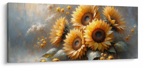 Slika - Slika suncokreta (120x50 cm)