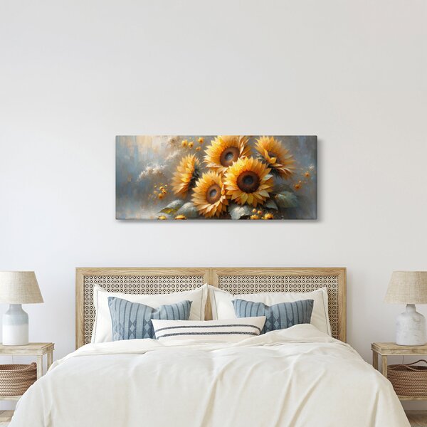 Slika - Slika suncokreta (120x50 cm)