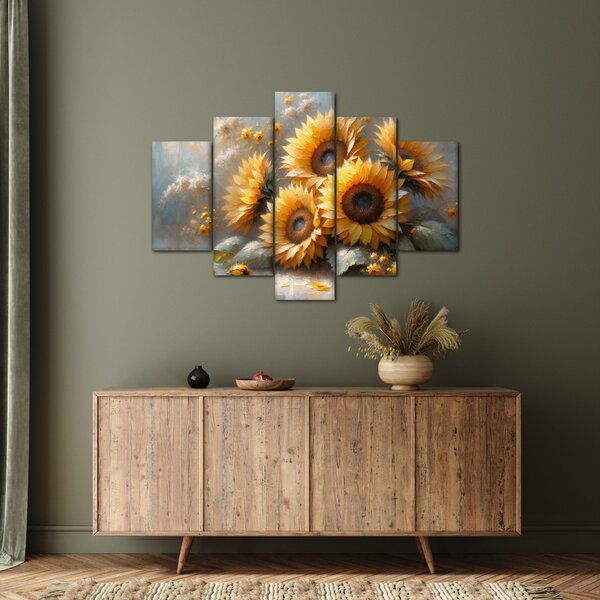 Slika - Slika suncokreta (150x105 cm)