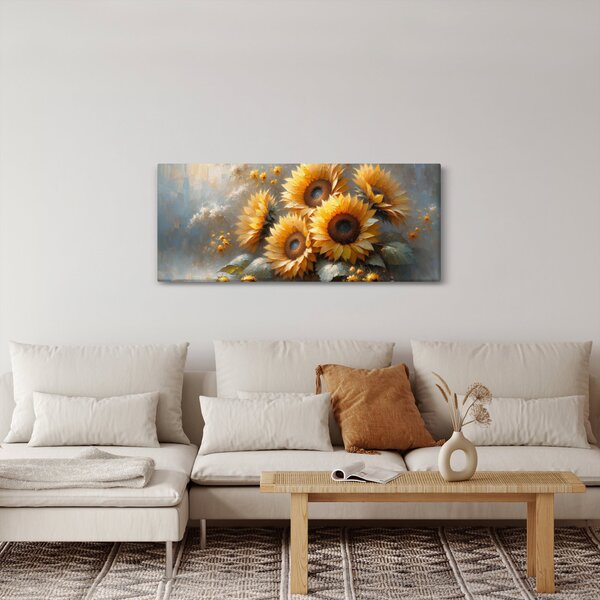Slika - Slika suncokreta (120x50 cm)