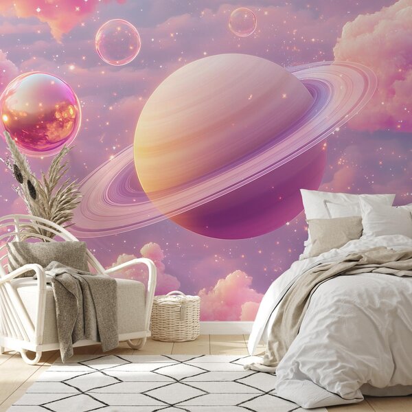 Foto tapeta - Roza planeta (147x102 cm)
