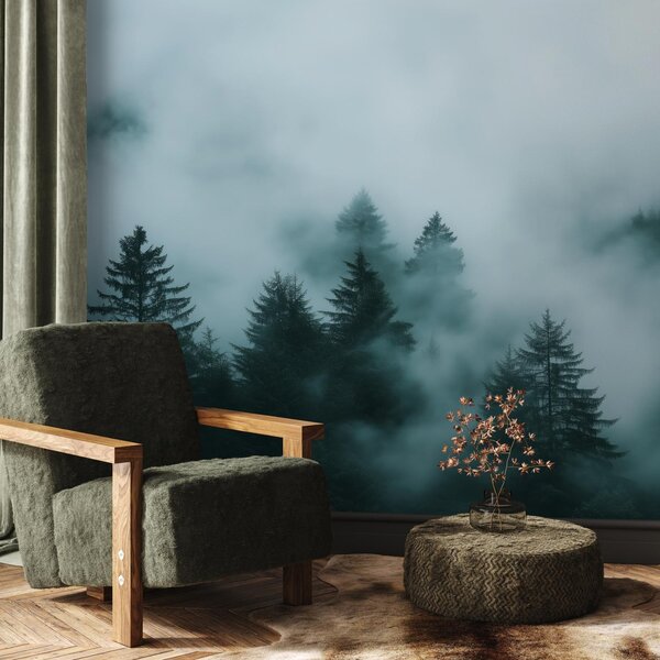 Foto tapeta – Šuma u magli (147x102 cm)