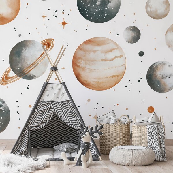 Foto tapeta - Zemljani planeti (147x102 cm)