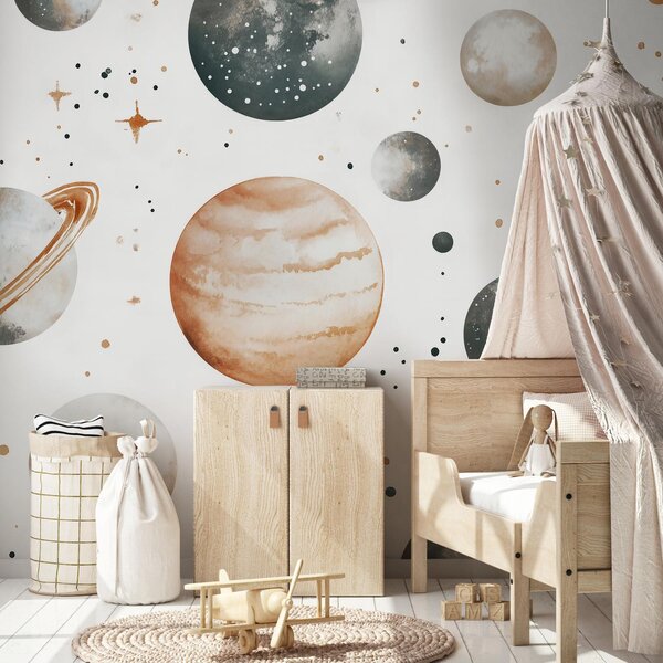 Foto tapeta - Zemljani planeti (147x102 cm)