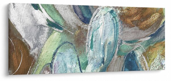 Slika - Apstraktna slika figure (120x50 cm)