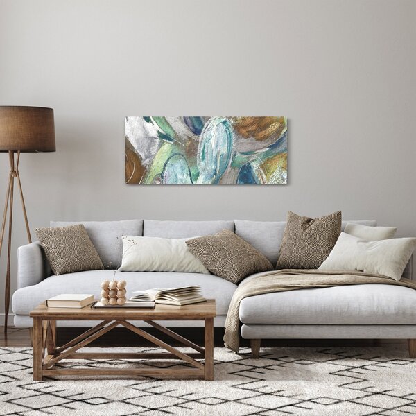 Slika - Apstraktna slika figure (120x50 cm)