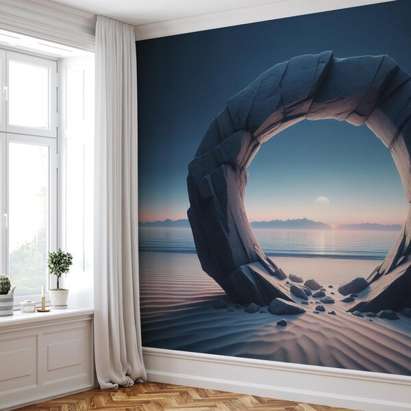 Foto tapeta - Kameniti prolaz (147x102 cm)