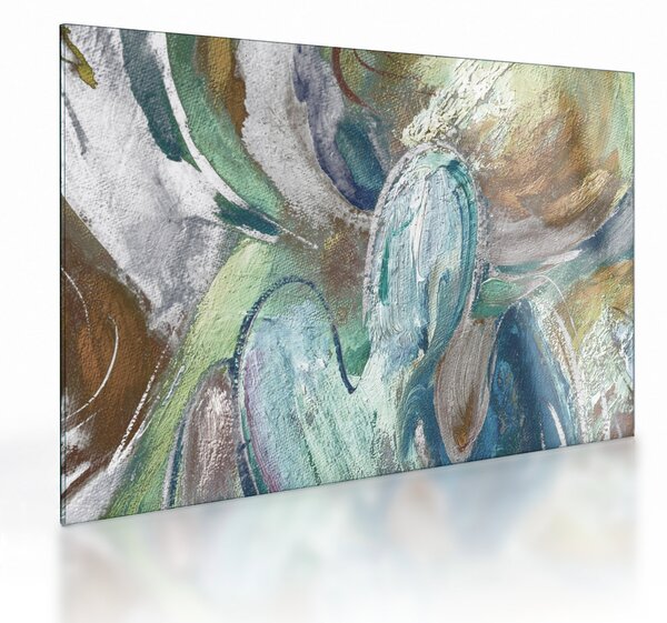 Staklena slika - Apstraktna Staklena slika figure (70x50 cm)