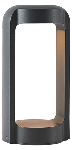 Vanjske Svjetiljka Lucande, Habsa, Crno, Terasa, Metal, Moderan