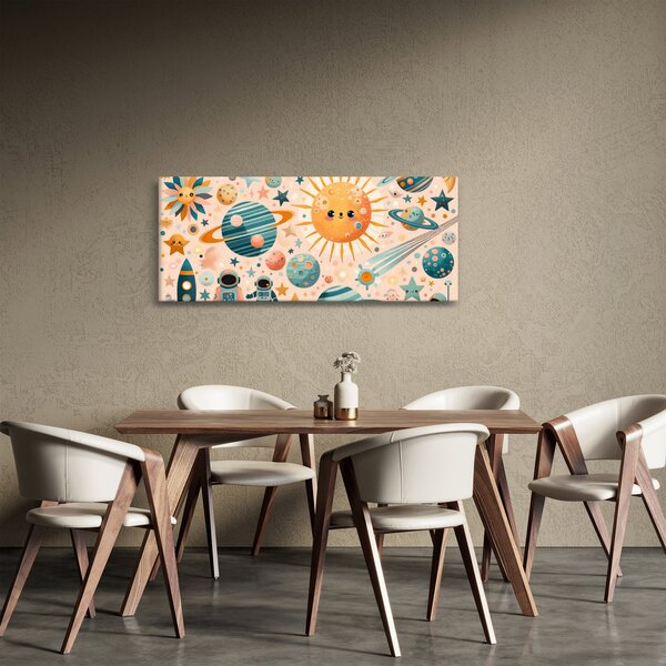 Slika - Dijelovi svemira (120x50 cm)