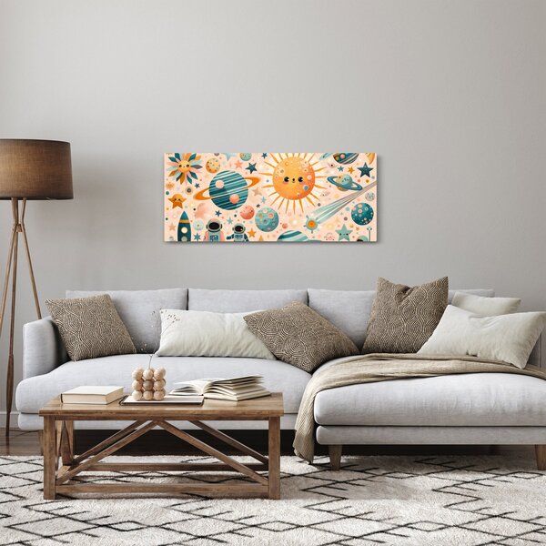 Slika - Dijelovi svemira (120x50 cm)