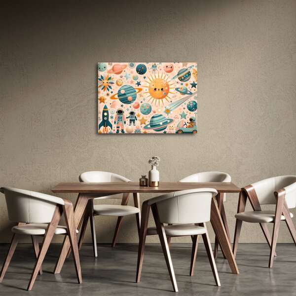 Slika - Dijelovi svemira (70x50 cm)
