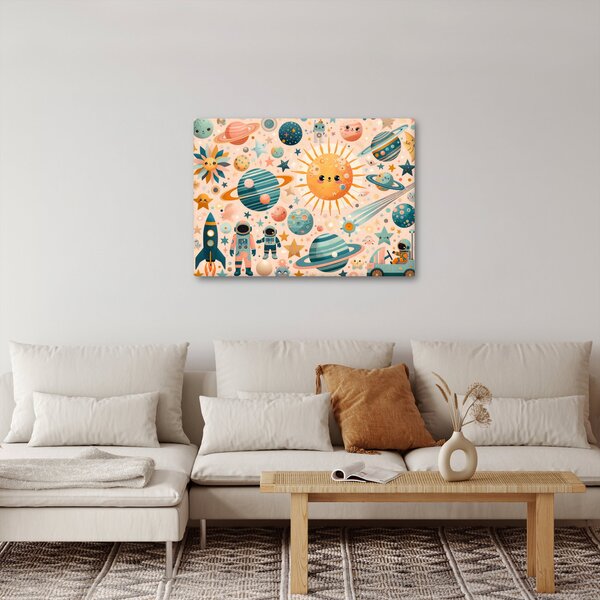 Slika - Dijelovi svemira (70x50 cm)