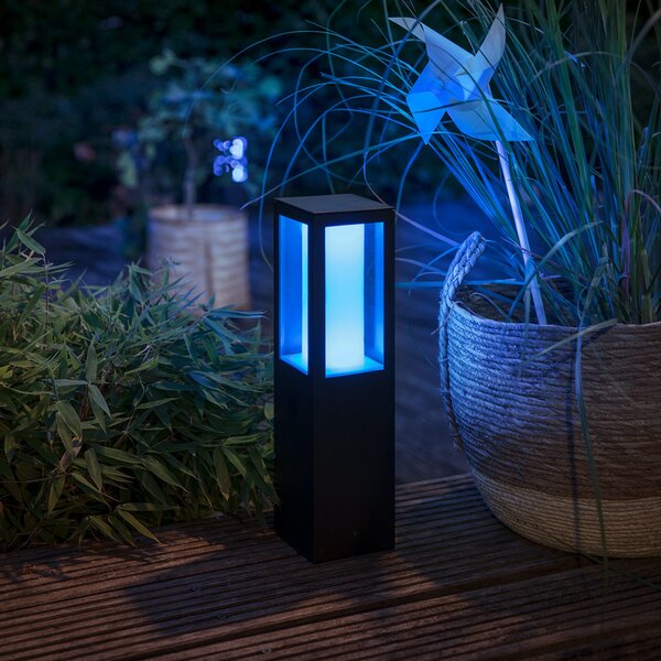 Vanjske Svjetiljka Philips Hue, Impress, prigušiv, Crno, Metal, Moderan