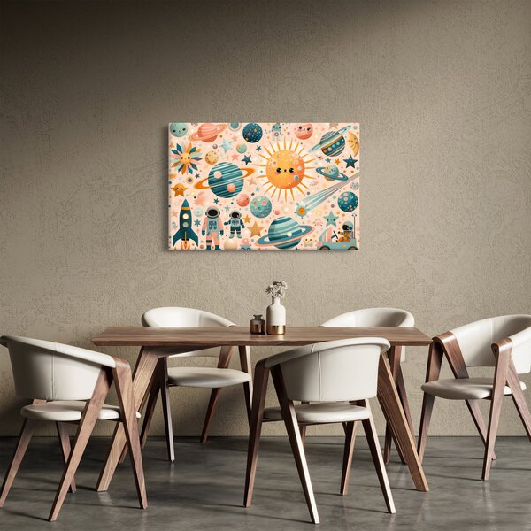 Slika - Dijelovi svemira (90x60 cm)