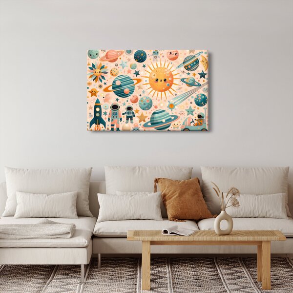 Slika - Dijelovi svemira (90x60 cm)