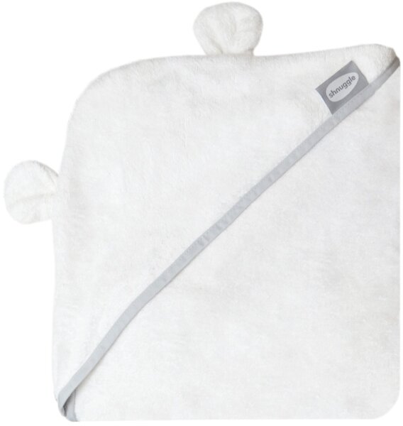 Shnuggle ručnik za bebe i roditelje - White