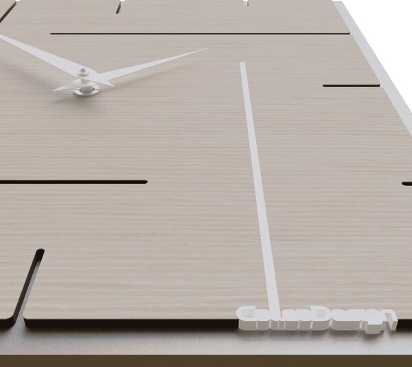 Zidni sat Grid 10 boja