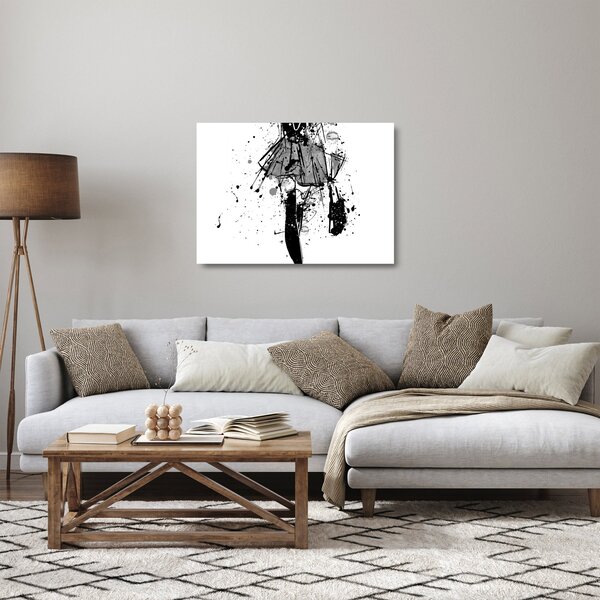 Staklena slika - Modna revija (70x50 cm)