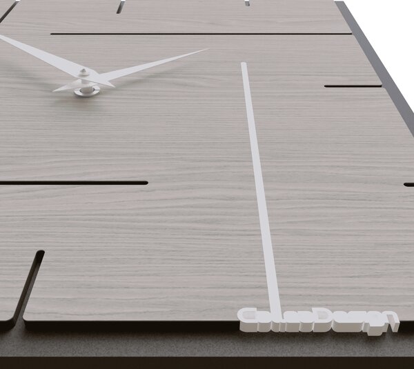 Zidni sat Grid 10 boja
