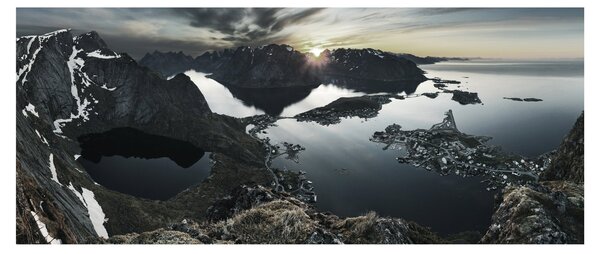 Slika - Norveške planine (120x50 cm)