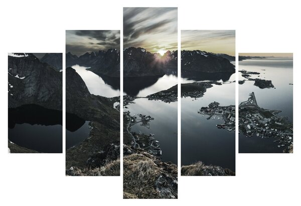 Slika - Norveške planine (150x105 cm)