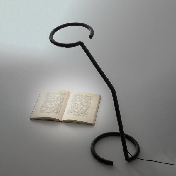 Stolne Lampa Artemide, Vine Light Table, Crno, Dnevna soba, Metal, Dizajn