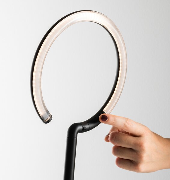 Stolne Lampa Artemide, Vine Light Table, Crno, Dnevna soba, Metal, Dizajn