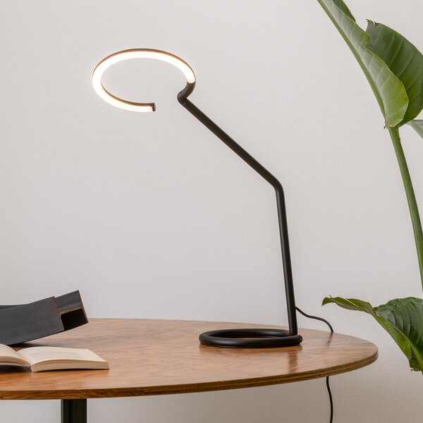 Stolne Lampa Artemide, Vine Light Table, Crno, Dnevna soba, Metal, Dizajn