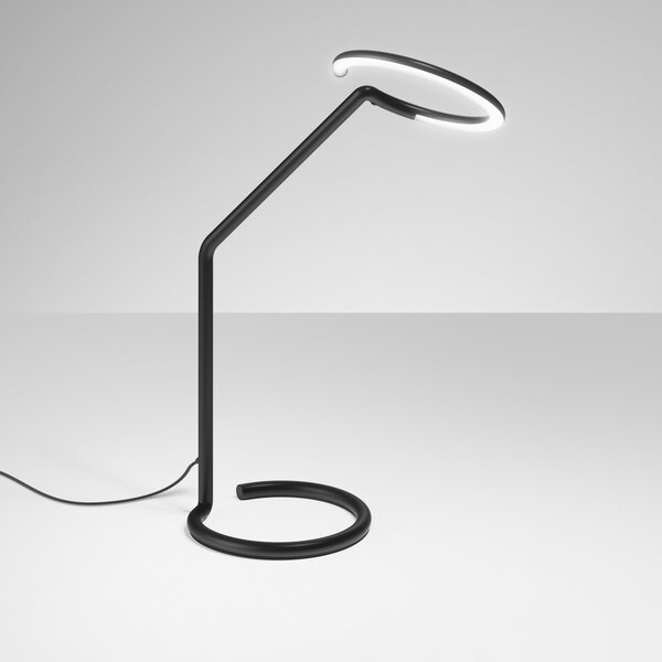 Stolne Lampa Artemide, Vine Light Table, Crno, Dnevna soba, Metal, Dizajn