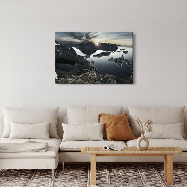 Slika - Norveške planine (90x60 cm)