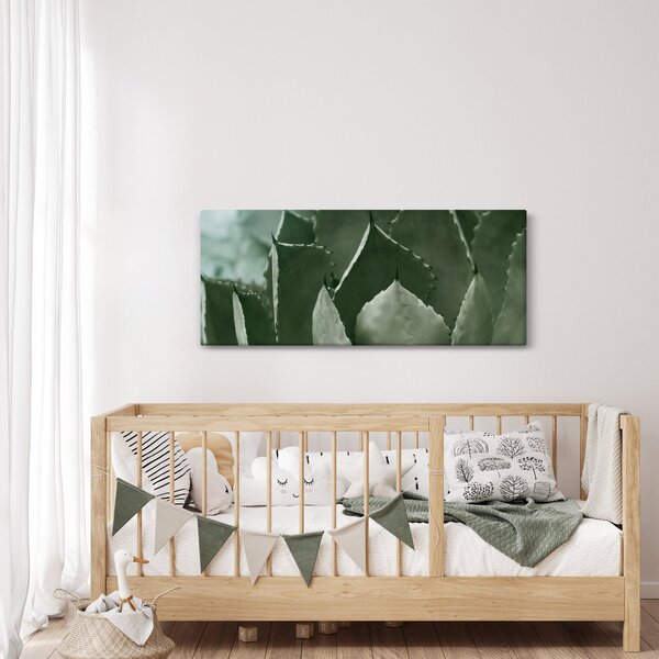 Slika - Zelena agava (120x50 cm)