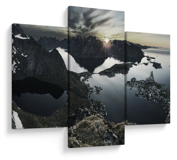 Slika - Norveške planine (90x60 cm)