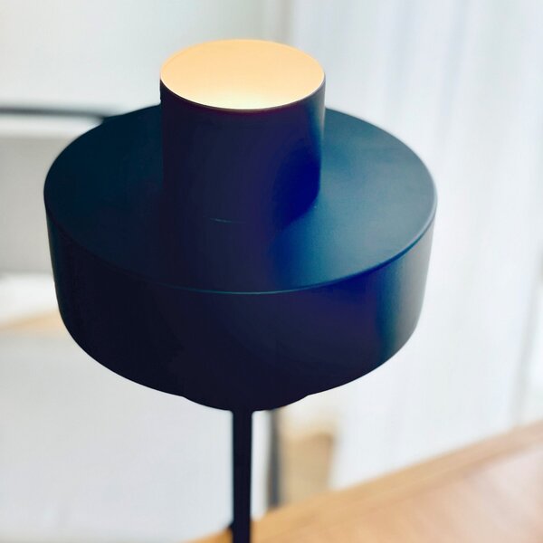 Stolne Lampa Dyberg Larsen, Stoke, Crno, Dnevna soba, Metal, Dizajn