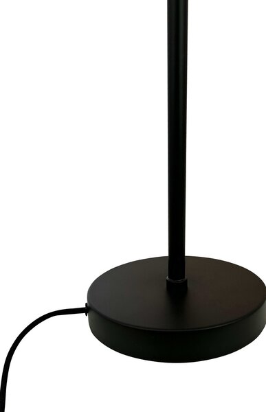 Stolne Lampa Dyberg Larsen, Stoke, Crno, Dnevna soba, Metal, Dizajn