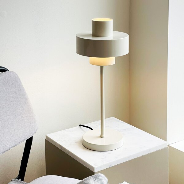 Stolne Lampa Dyberg Larsen, Stoke, Bijela, Dnevna soba, Metal, Dizajn
