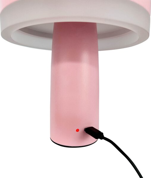 Stolne Lampa Dyberg Larsen, Porter, prigušiv, Ružičasta ruža, Dnevna soba, Metal, Skandinavski